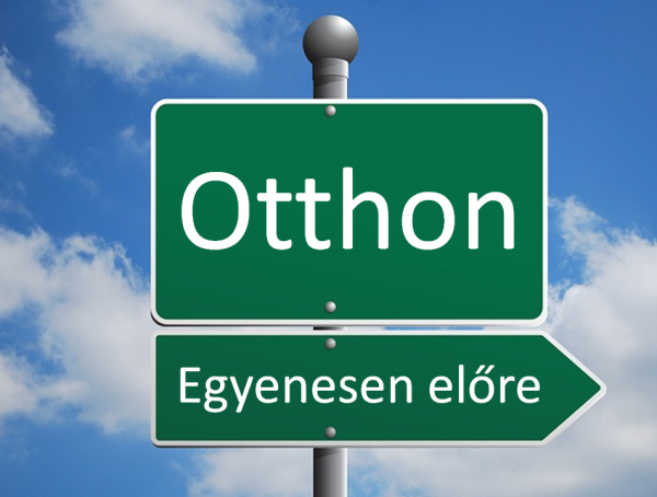 otthon-tábla